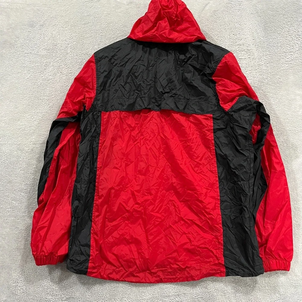 Columbia Jacket Mens Small Full Zip Nylon‎ Windbreaker Colorblock Lightweight